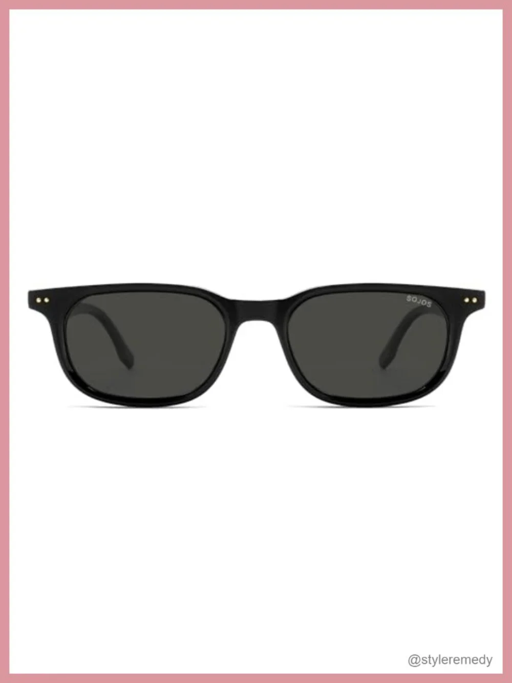 Vintage Square Polarized Sunglasses UV Protection Retro SJ2631